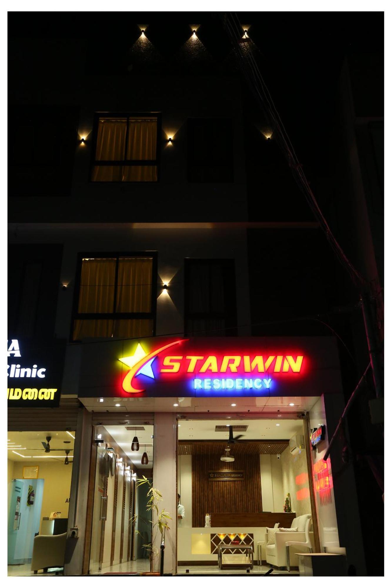 Starwin Residency Ramanathapuram Exterior foto